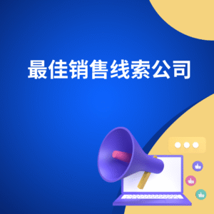 最佳销售线索公司