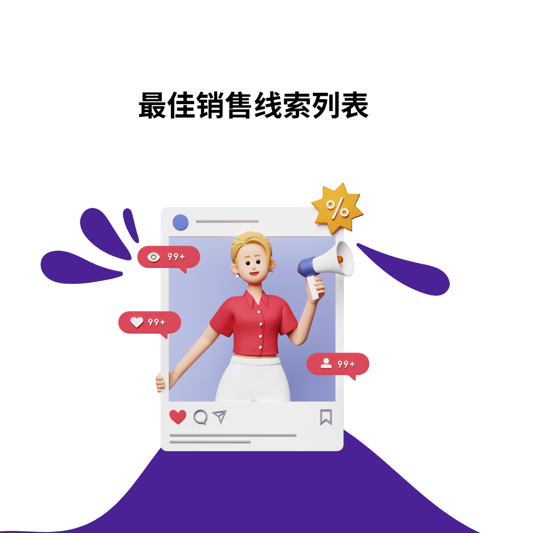 最佳销售线索列表